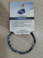 Pulsera piedra natural Sodalita 4mm