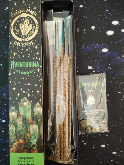 Incienso tribal soul con chips de Aventurina