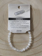 Pulsera piedra natural de Selenita 6mm
