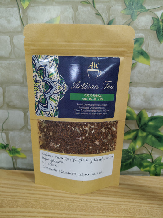 Thé Rooibos Bio Classique Grande Muraille de Chine 50g