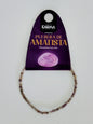 Pulsera Amatista facetada 2mm