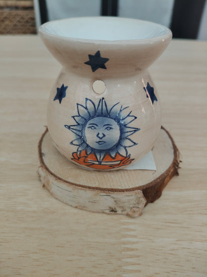 Brûleur rond en céramique