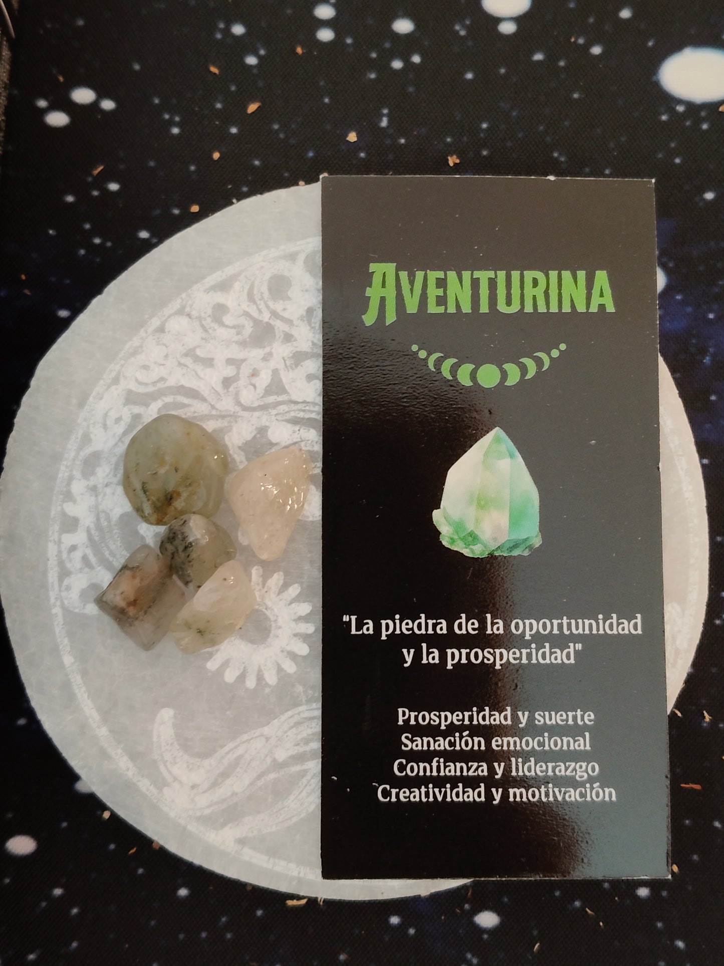 Incienso tribal soul con chips de Aventurina