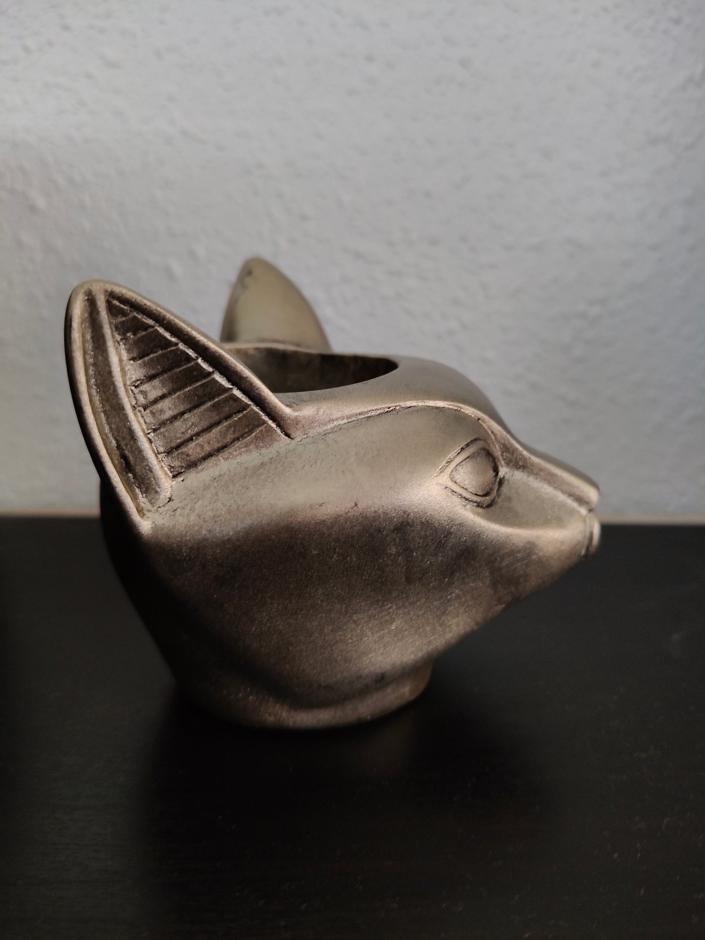 Bougeoir chat égyptien