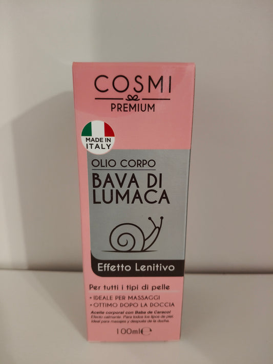 Huile corporelle à la bave d'escargot COSMI 100 ml