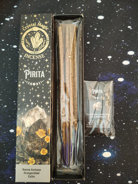 Incienso tribal soul con chips de Pirita