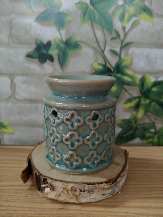 Brûleur en céramique verte pour huiles essentielles