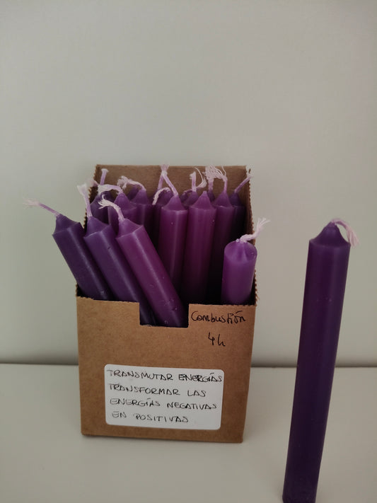 Vela para ritual varios colores 10cm unidad
