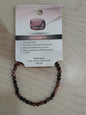 Bracelet en pierre naturelle Rhodonite 4 mm