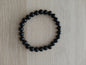 Pulsera piedra natural Ónix negro 8mm para hombre