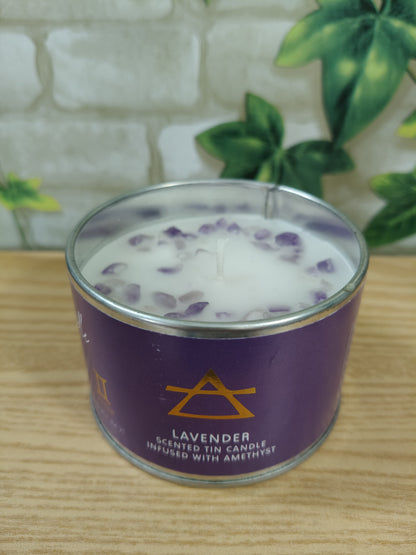 Vela perfumada Lavanda con chips de Amatista Air Candle