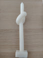 Vela nudo 25x2cm