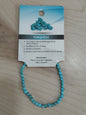 Bracelet en pierre naturelle turquoise 4 mm