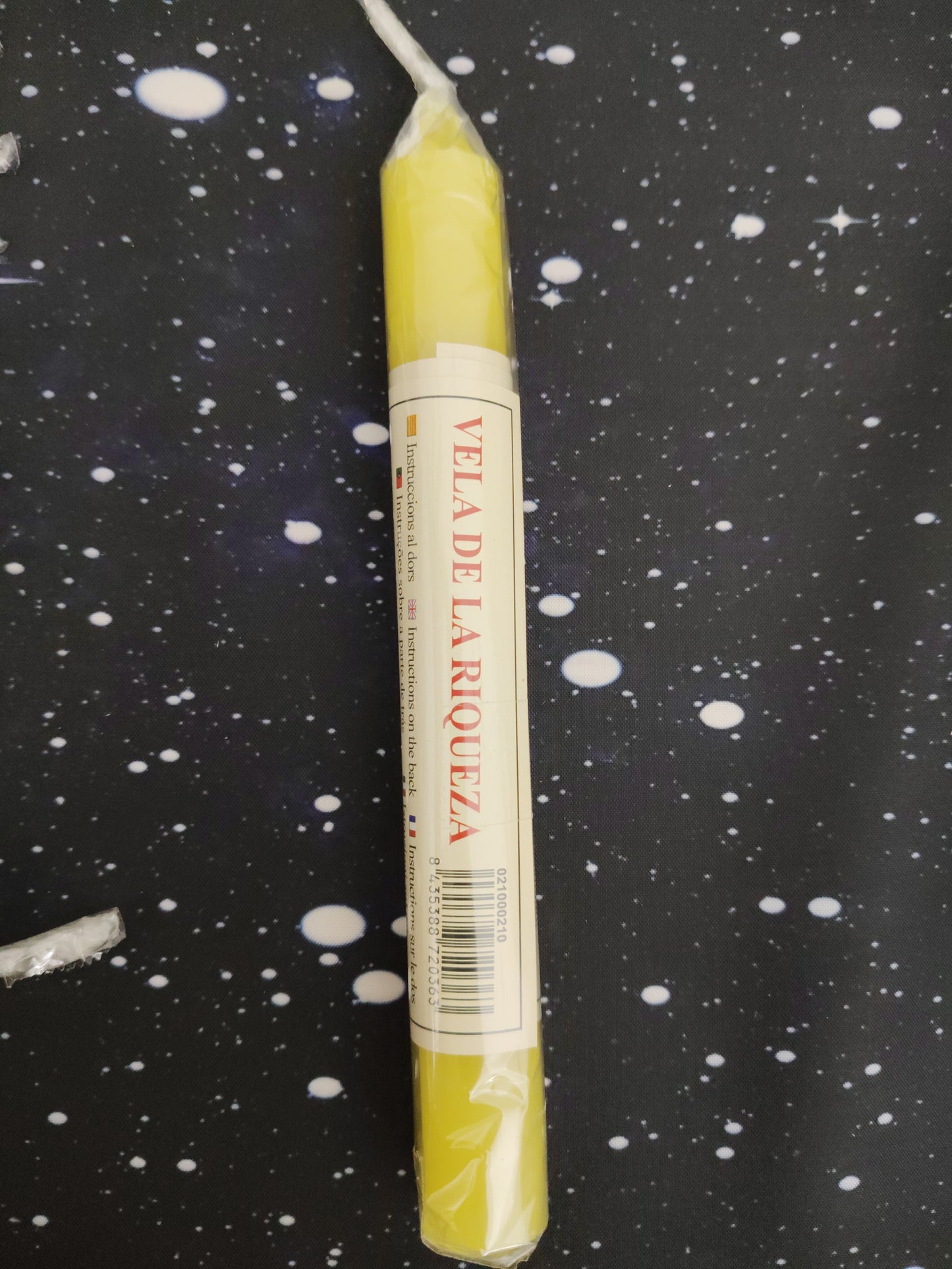 Bougie Don Juan prière pour la bonne chance