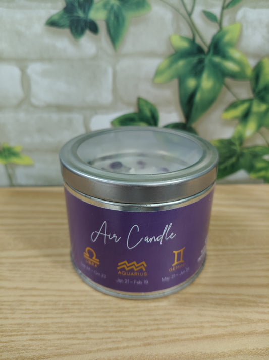 Vela perfumada Lavanda con chips de Amatista Air Candle