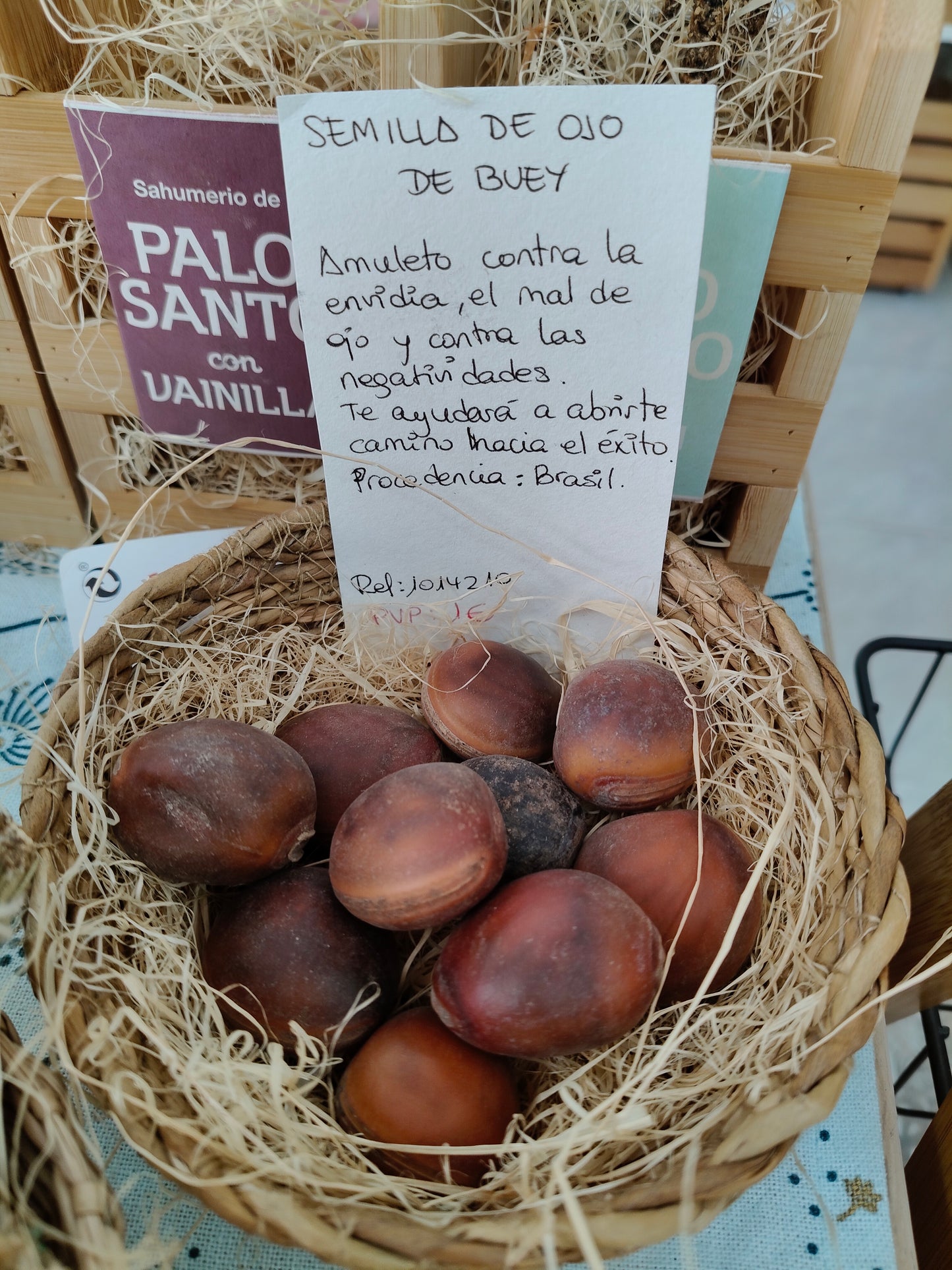 Semillas de Ojo de buey.