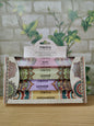 Inciensos variedad pack 4 Rosa Jazmín Lavanda y Sándalo Mantra Scents