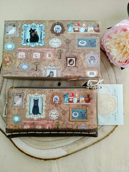 Porte-monnaie chat bonbon