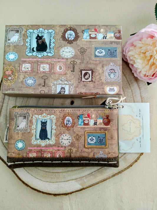 Porte-monnaie chat bonbon