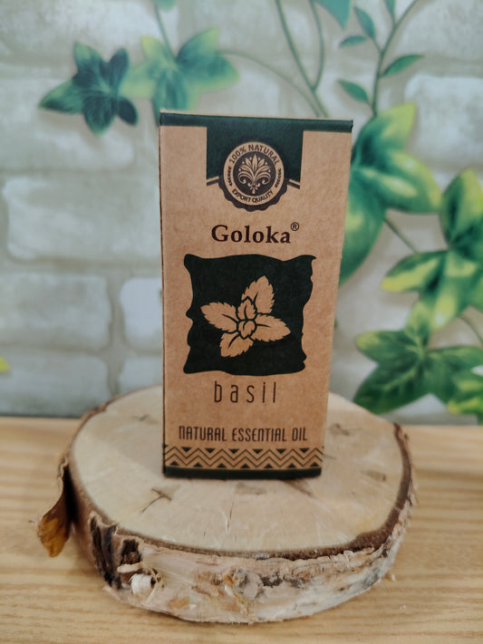 Huile essentielle de basilic Goloka