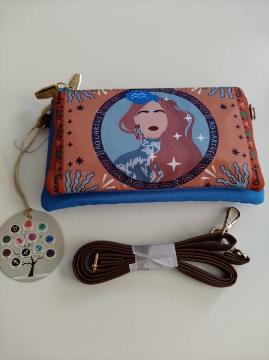 Sachet de bonbons du zodiaque Verseau 20 x 11 cm