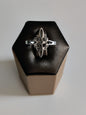 Anillo nudo de bruja acero inoxidable (regulable)