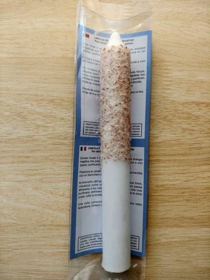 Bougie pour nettoyer les énergies négatives