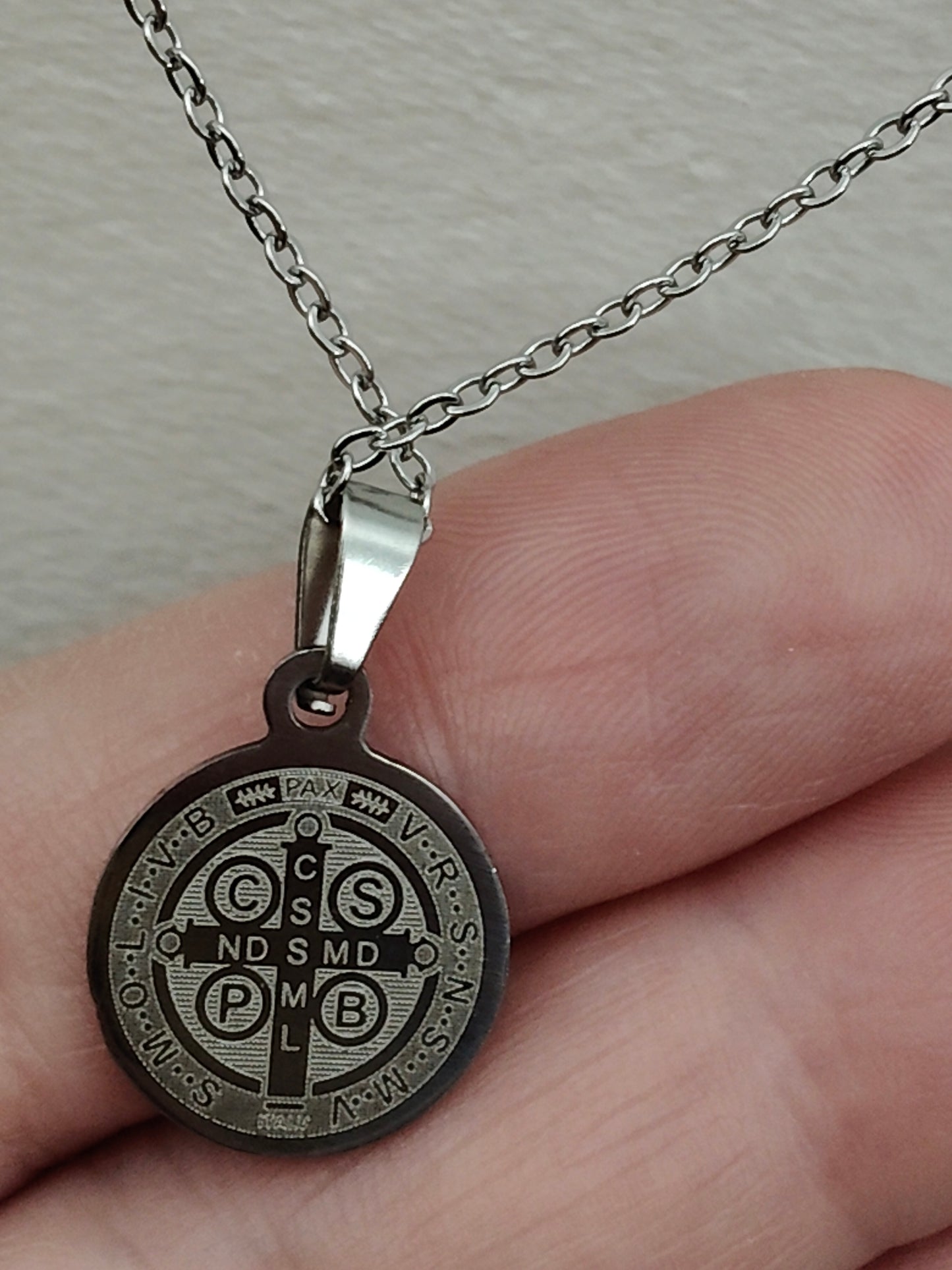 Pendant with Saint Benedict medal