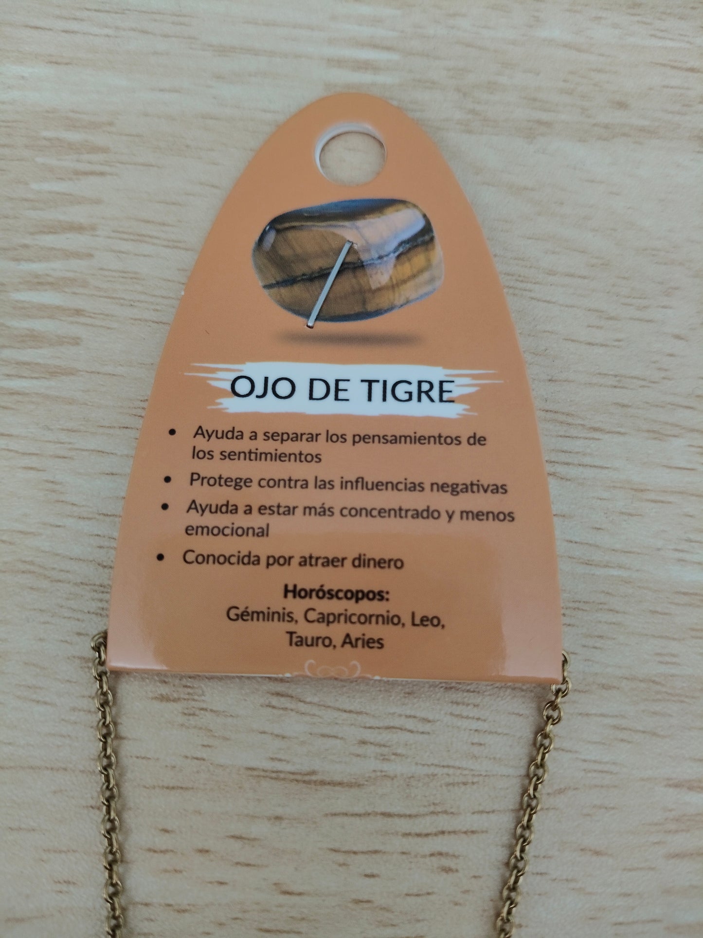 Colgante corazón Ojo de Tigre