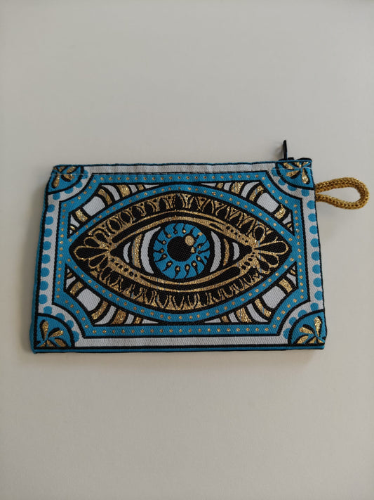 Sac à main anti-mauvais œil 15x10cm