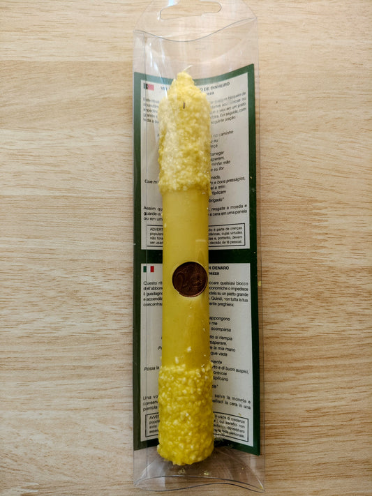 Vela desatrancadera del dinero