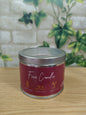 Vela perfumada Rosas con chips de piedra Jaspe Rojo Fire Candle