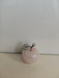 Quartz rose en forme de pomme