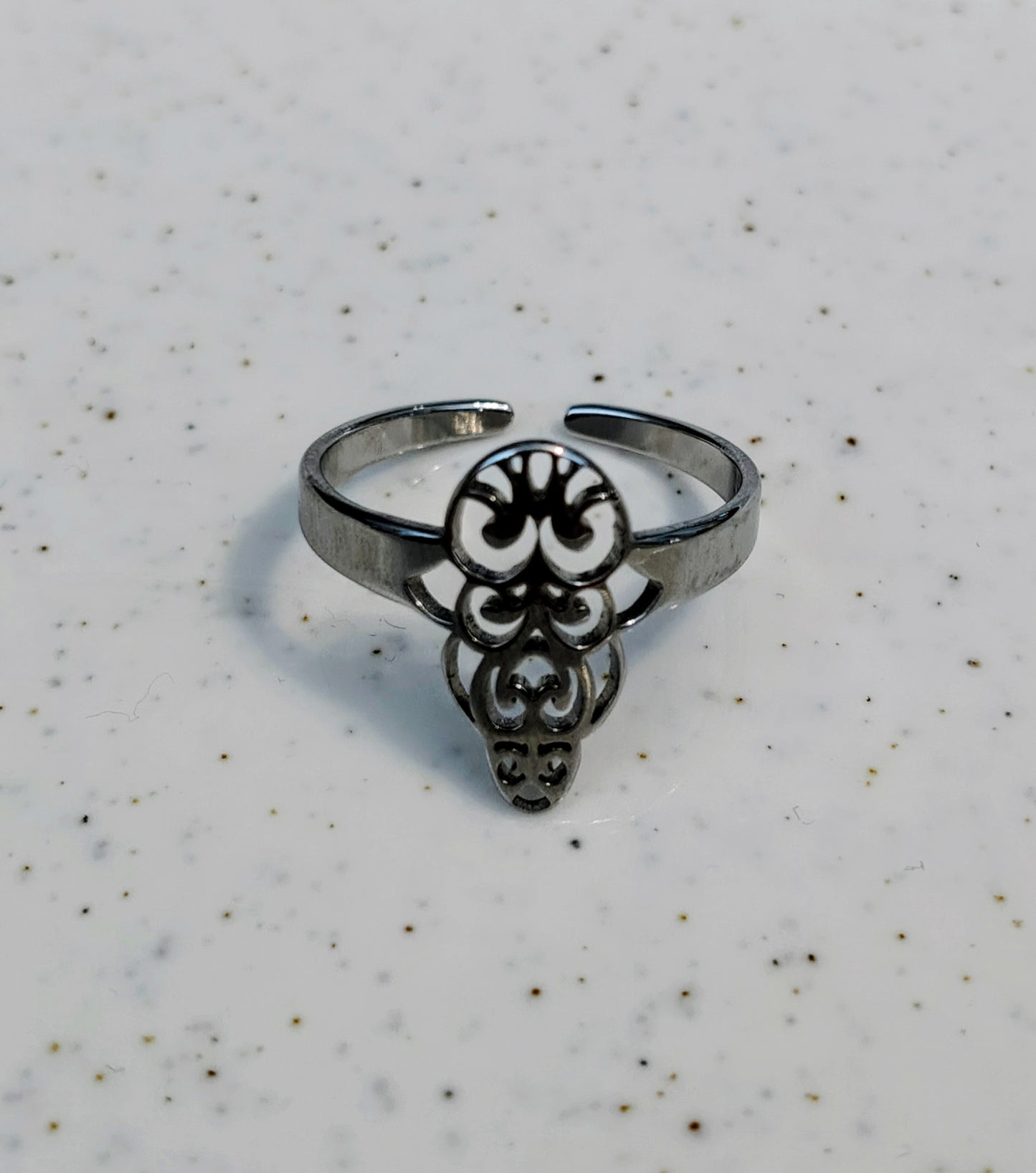 Anillo acero inoxidable ( regulable)