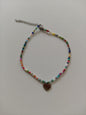 Pulsera corazón en acero inoxidable