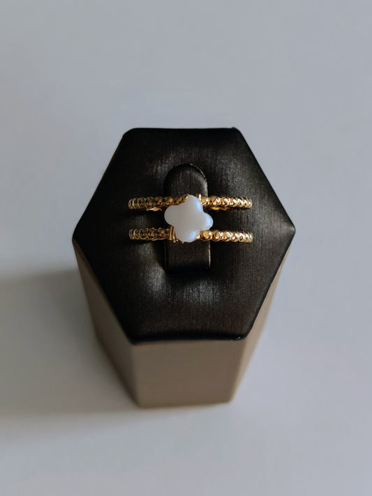 Bague en acier inoxydable (réglable)