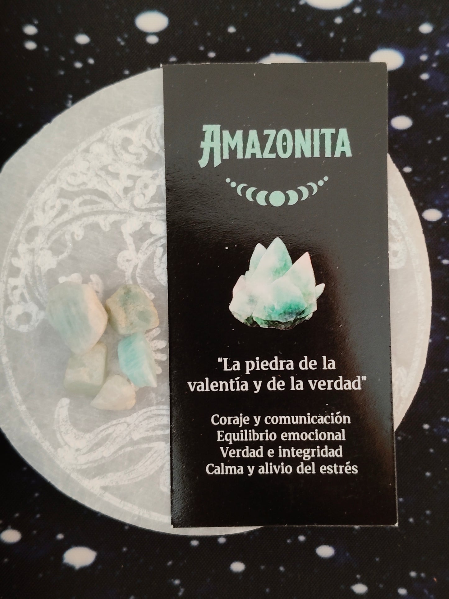 Incienso tribal soul con chips de Amazonita