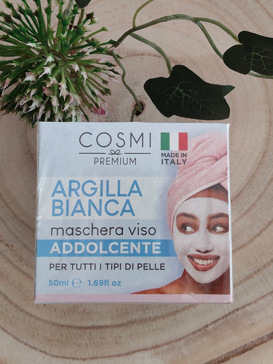 Masque Visage à l'Argile Blanche COSMI 50 ml