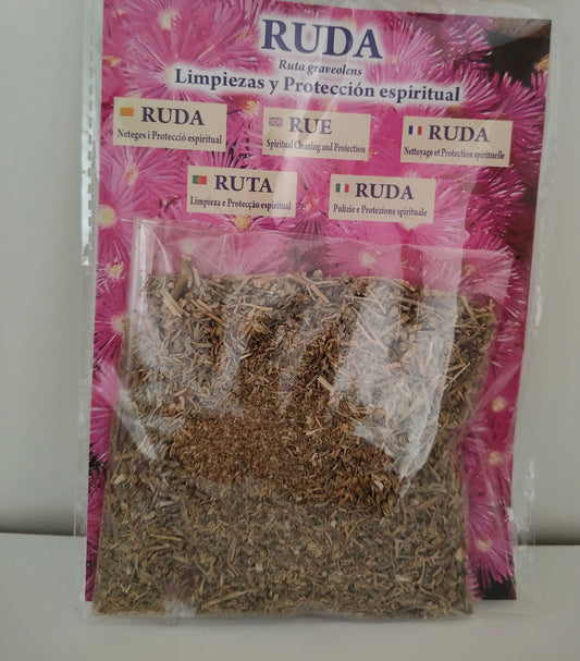 Rue coupée pour un nettoyage ésotérique 25g