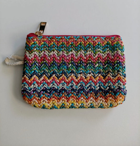 Sac à main en raphia multicolore (différents modèles)