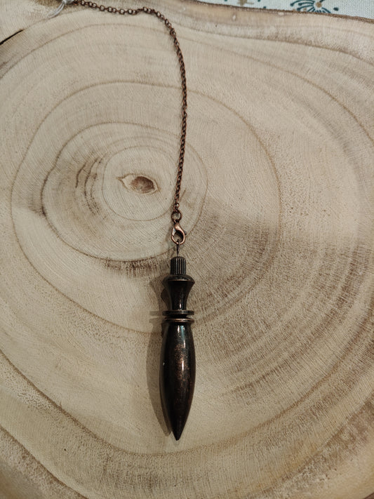 Péndulo de Thot en metal color cobre
